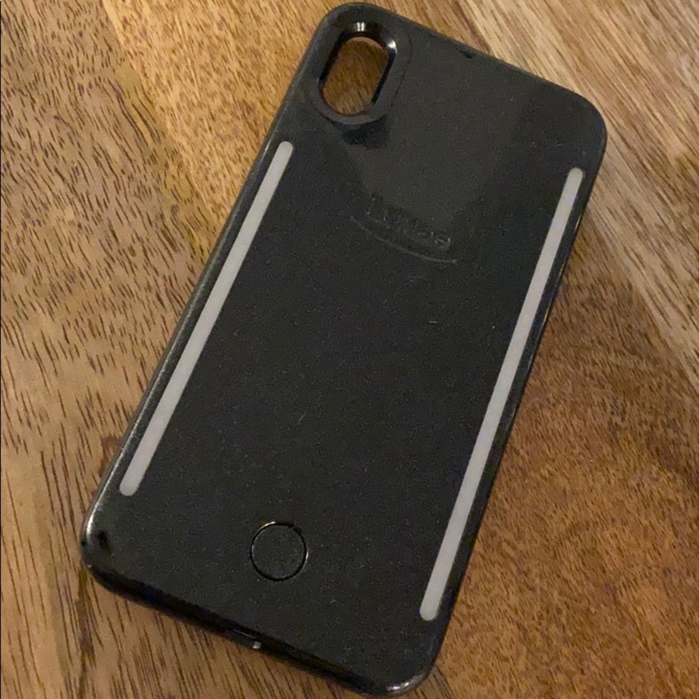 LuMee Duo Glitter iPhone XS Max Case